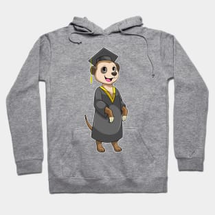 Meerkat as Student with Diploma Hoodie